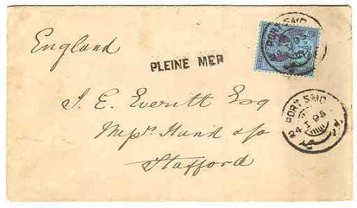 Pleine Mer Handstamp